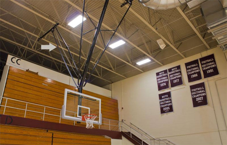 Basketball Winch TW 2000 Basketball Winch Gymnasium Tork Winch